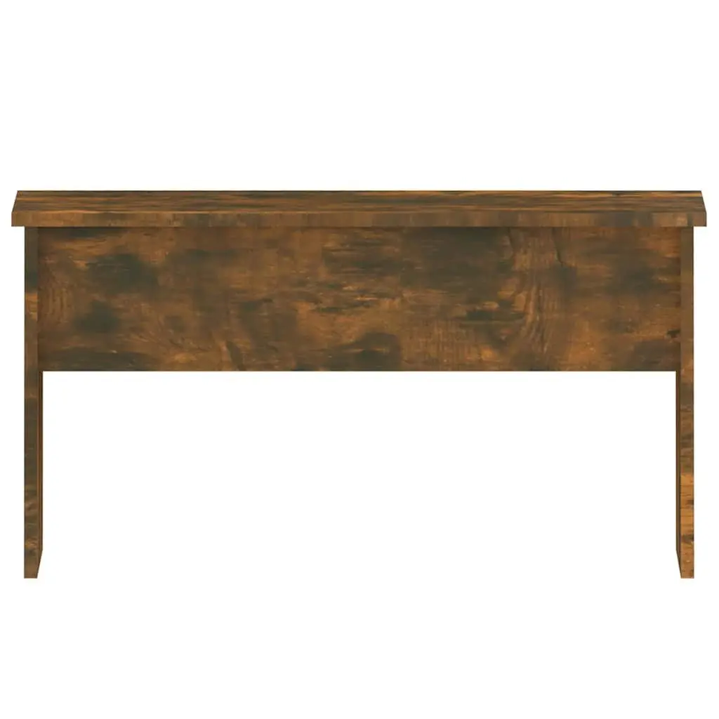 Coffee Table Lift Top Smoked Oak Modern Living Room 80L x 50.5W x 41.5H cm