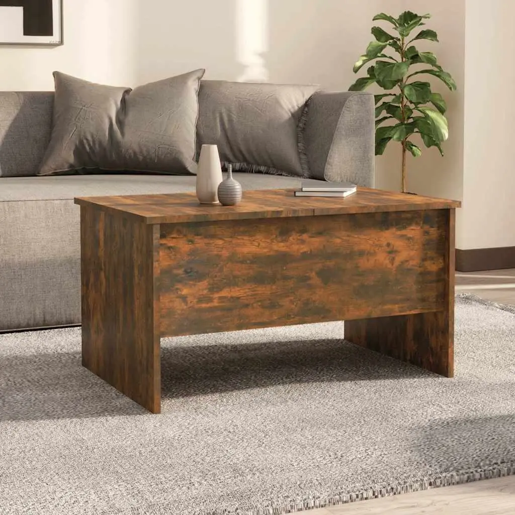 Coffee Table Living Room Brown 80L x 50W x 42.5H cm