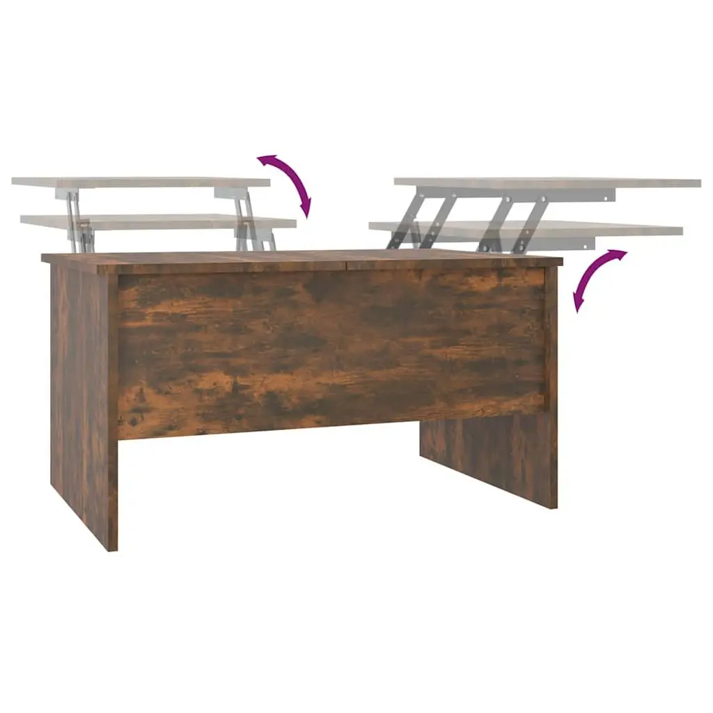Coffee Table Living Room Brown 80L x 50W x 42.5H cm