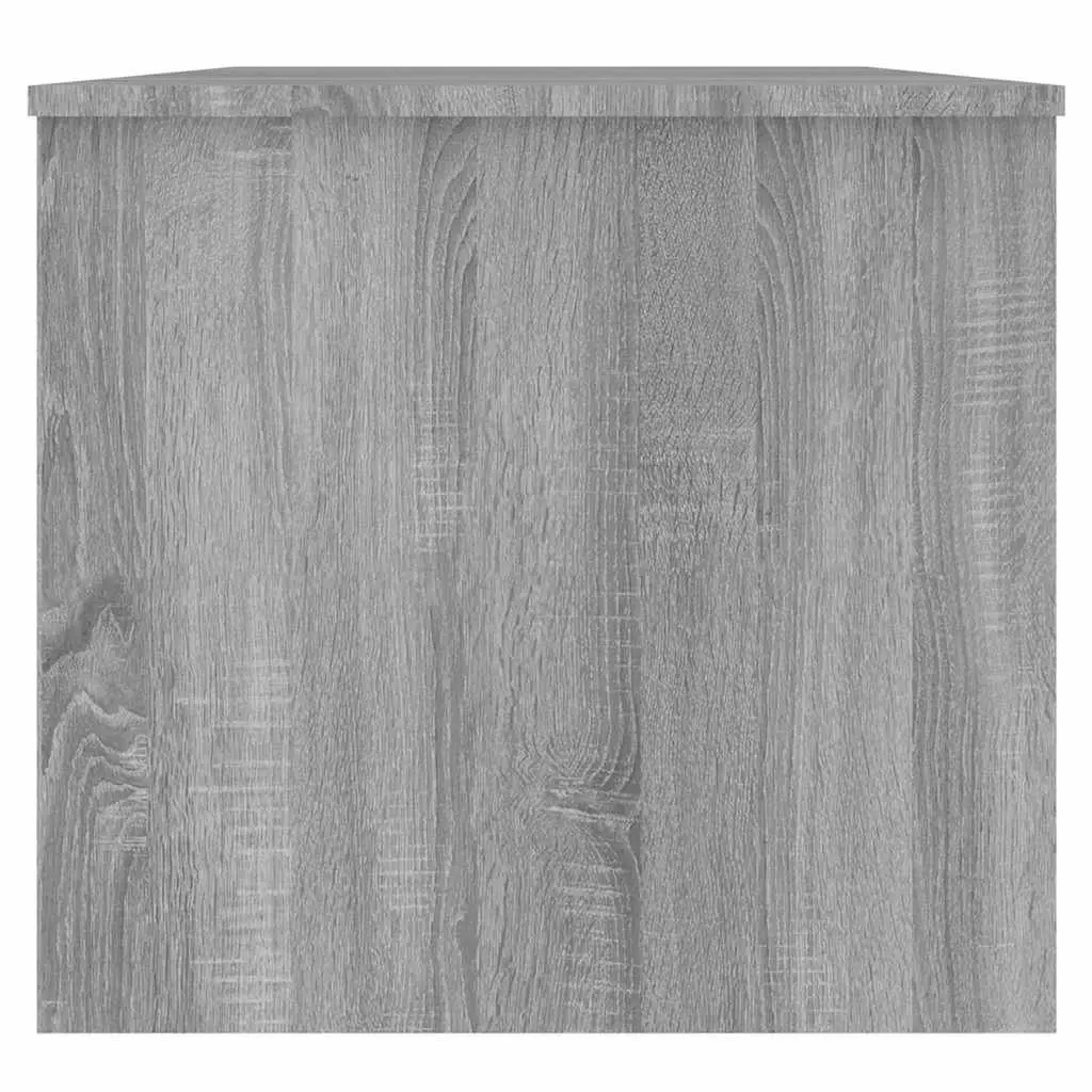 Coffee Table Grey Sonoma with Hidden Storage Compartments Adjustable Liftable