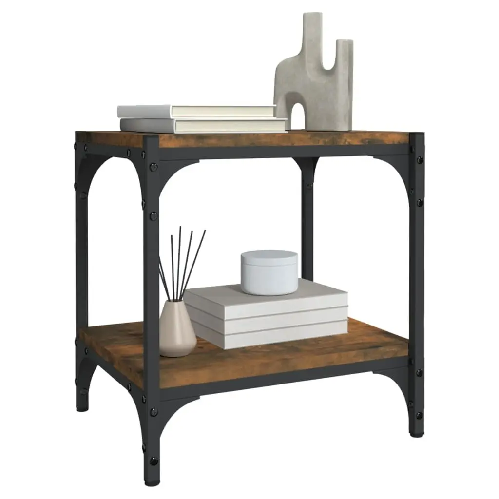 TV Cabinet Living Room 40 x 33 x 41 cm Brown Industrial Style