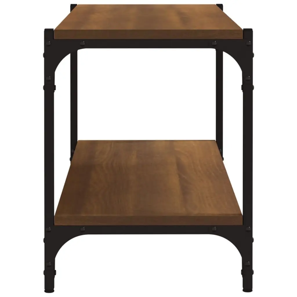 Brown Oak TV Cabinet 80x33x41cm