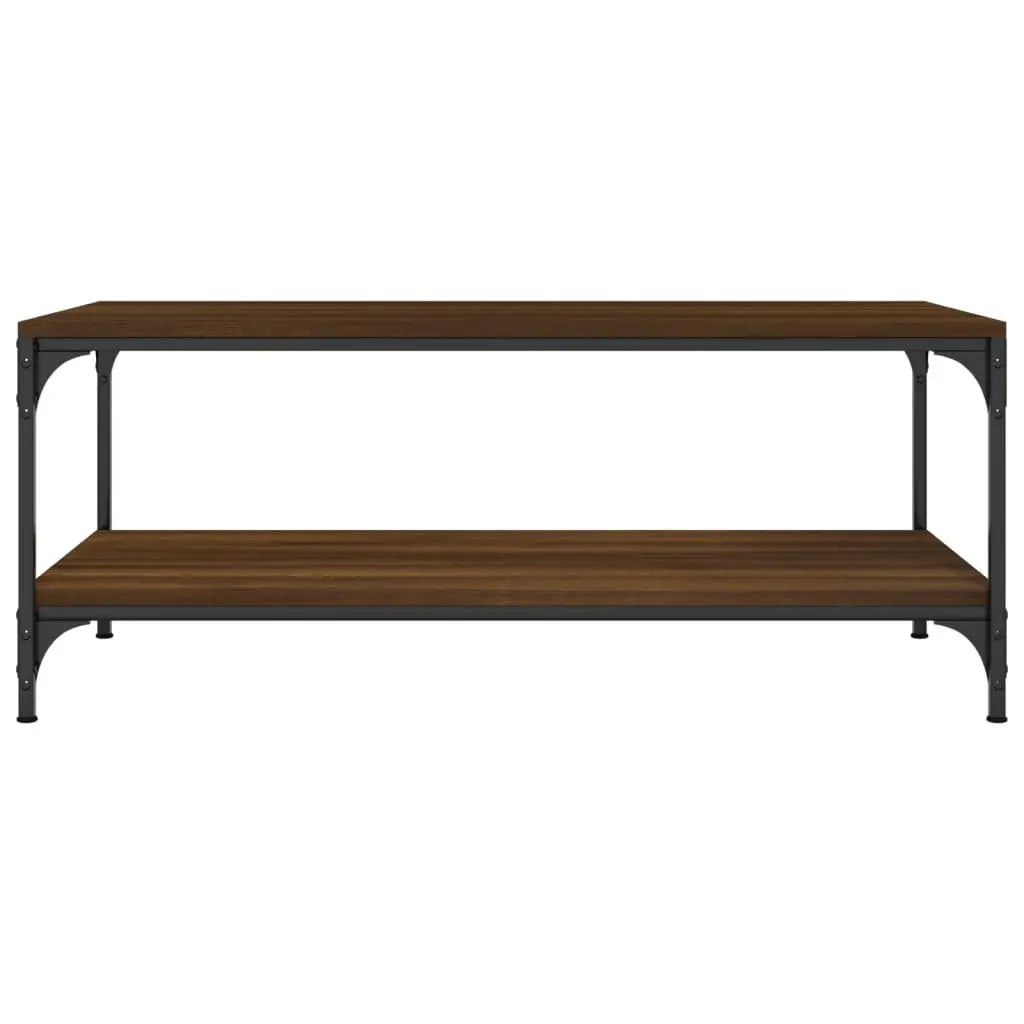 Coffee Table Living Room Brown Oak 100x50x40 cm