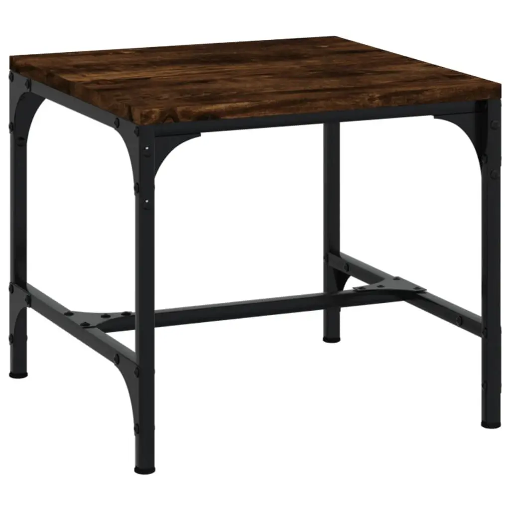 Side Tables 2 pcs Brown Engineered Wood Coffee Table Accent Furniture Living