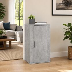 Sideboard Cabinet Dimensions: 40 x 33 x 70 cm in Grey