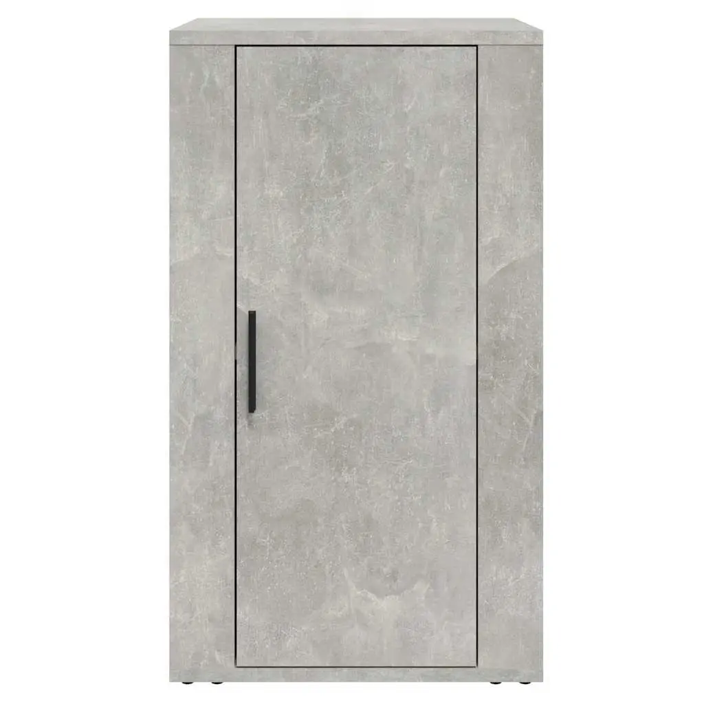 Sideboard Storage Cabinet Grey Engineered Wood Furniture with Door Compartment