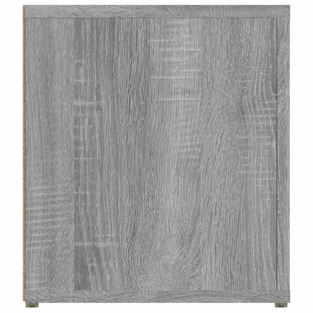 TV Cabinets 2 pcs Grey Sonoma Media Storage Unit with Doors Compartments