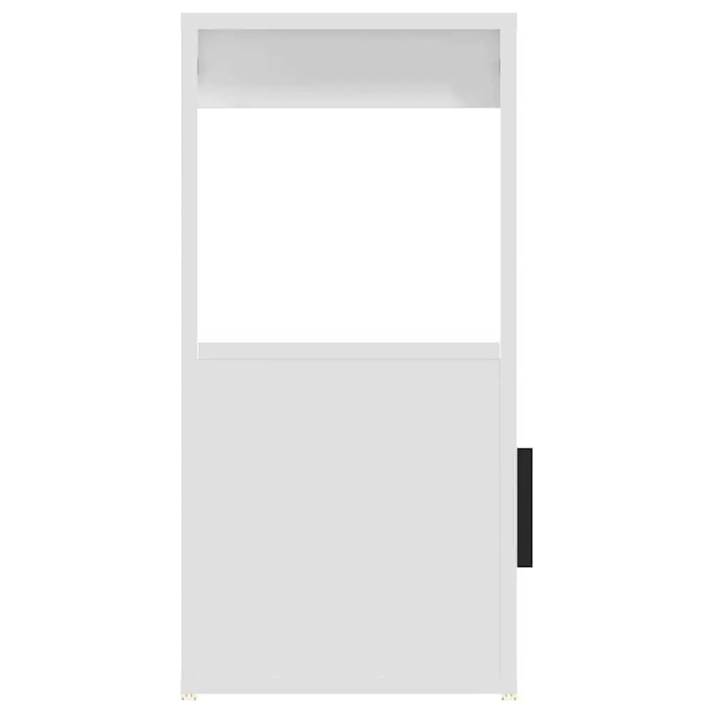 White Sideboard with Storage Cabinet 80x30x60 cm