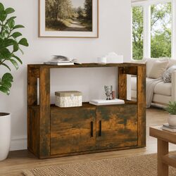 Specifications of Smoked Oak Brown Sideboard Cabinet