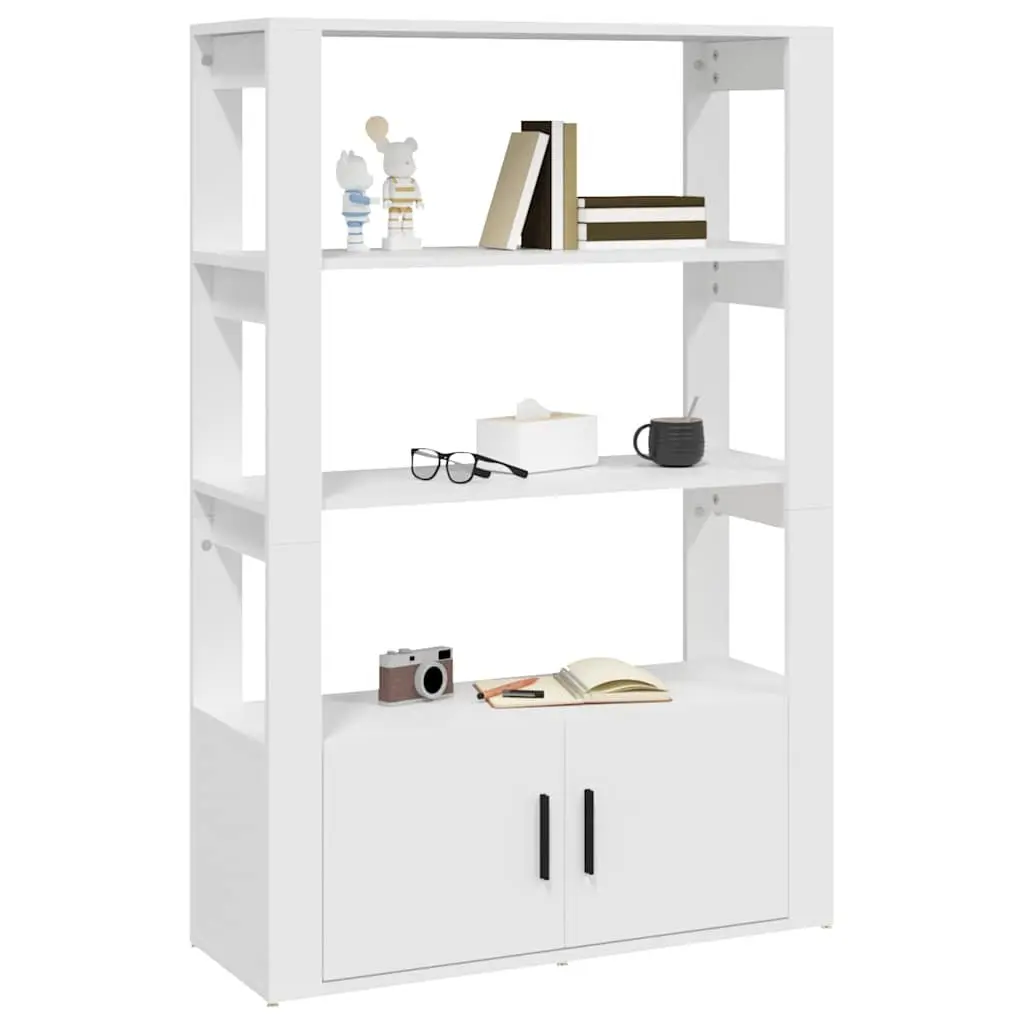 Sideboard Cabinet Living Room 80x30x119.5cm Engineered Wood Storage Buffet Furniture