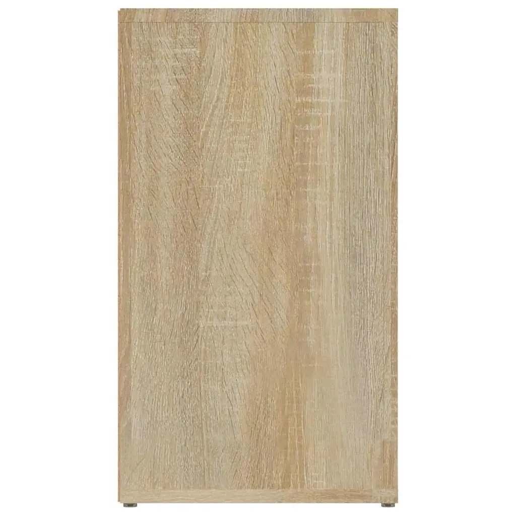 Sideboard for Living Room Brown Engineered Wood Storage Cabinet 80x30x54 cm