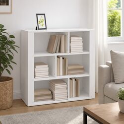 Sideboard White Storage Cabinet 80x30x80 cm Living Room Furniture Engineered