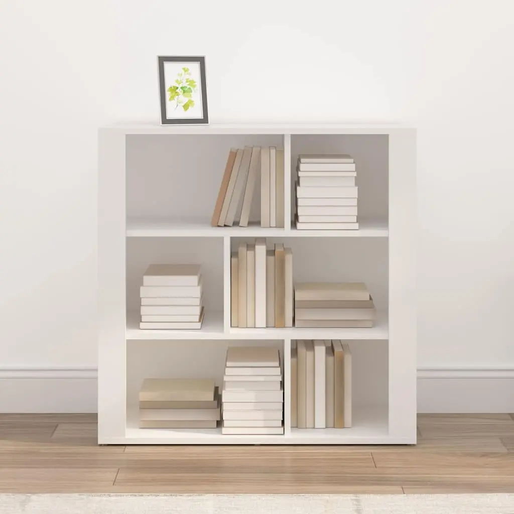 Sideboard White Storage Cabinet Living Room 80x30x80 cm
