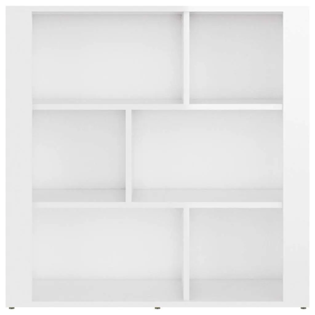 Sideboard High Gloss White Storage Cabinet Engineered Wood Furniture Living Room