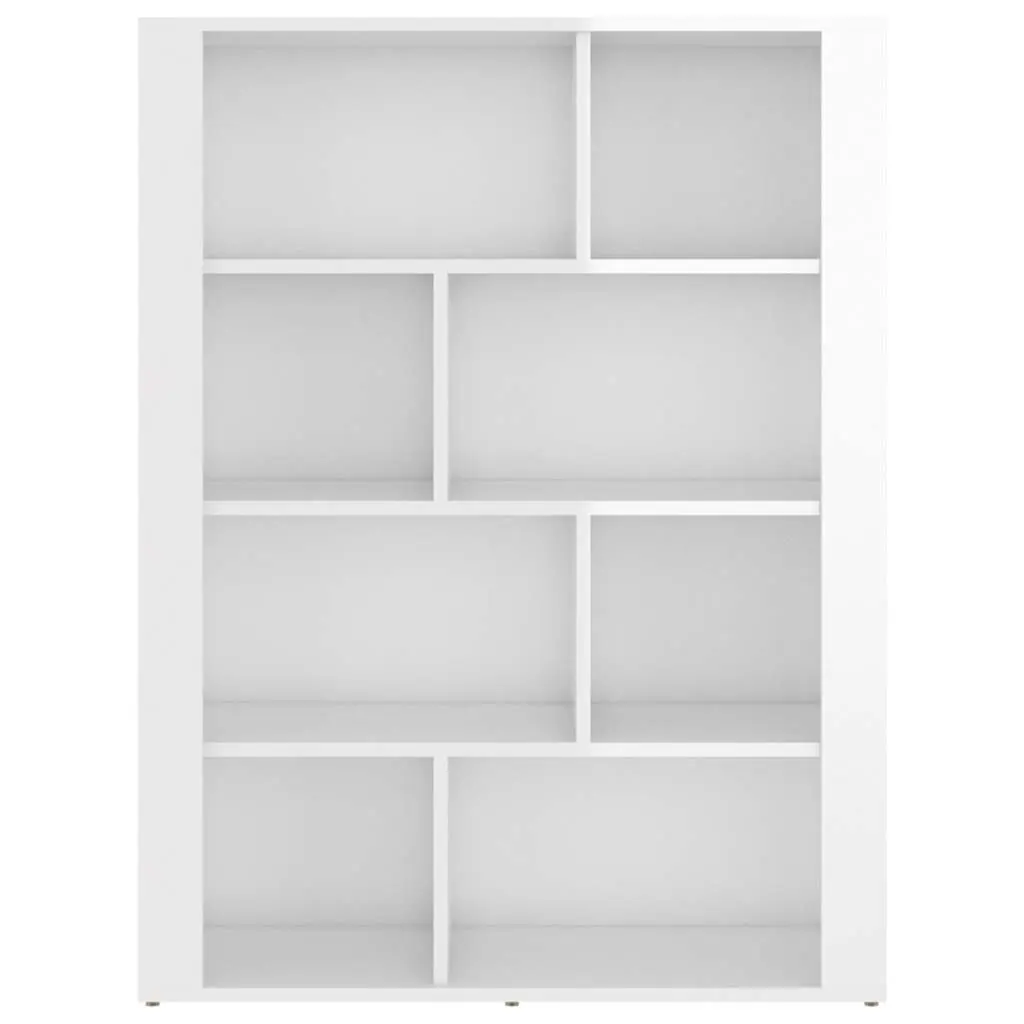 Sideboard Cabinet Storage Buffet Living Room 80W x 30D x 106H cm White High Gloss