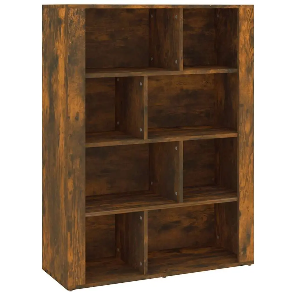 Sideboard for Living Room Brown Engineered Wood Storage Cabinet 80x30x106cm