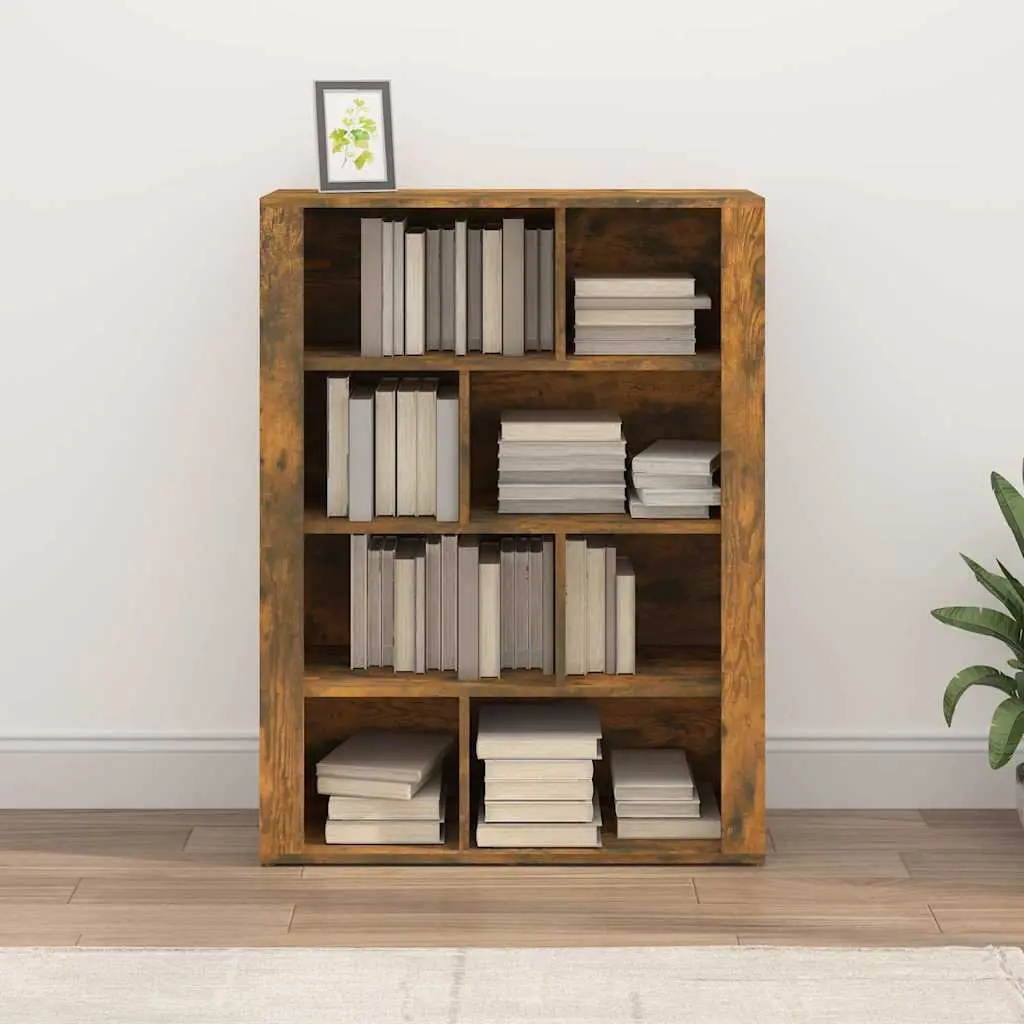 Sideboard for Living Room Brown Engineered Wood Storage Cabinet 80x30x106cm