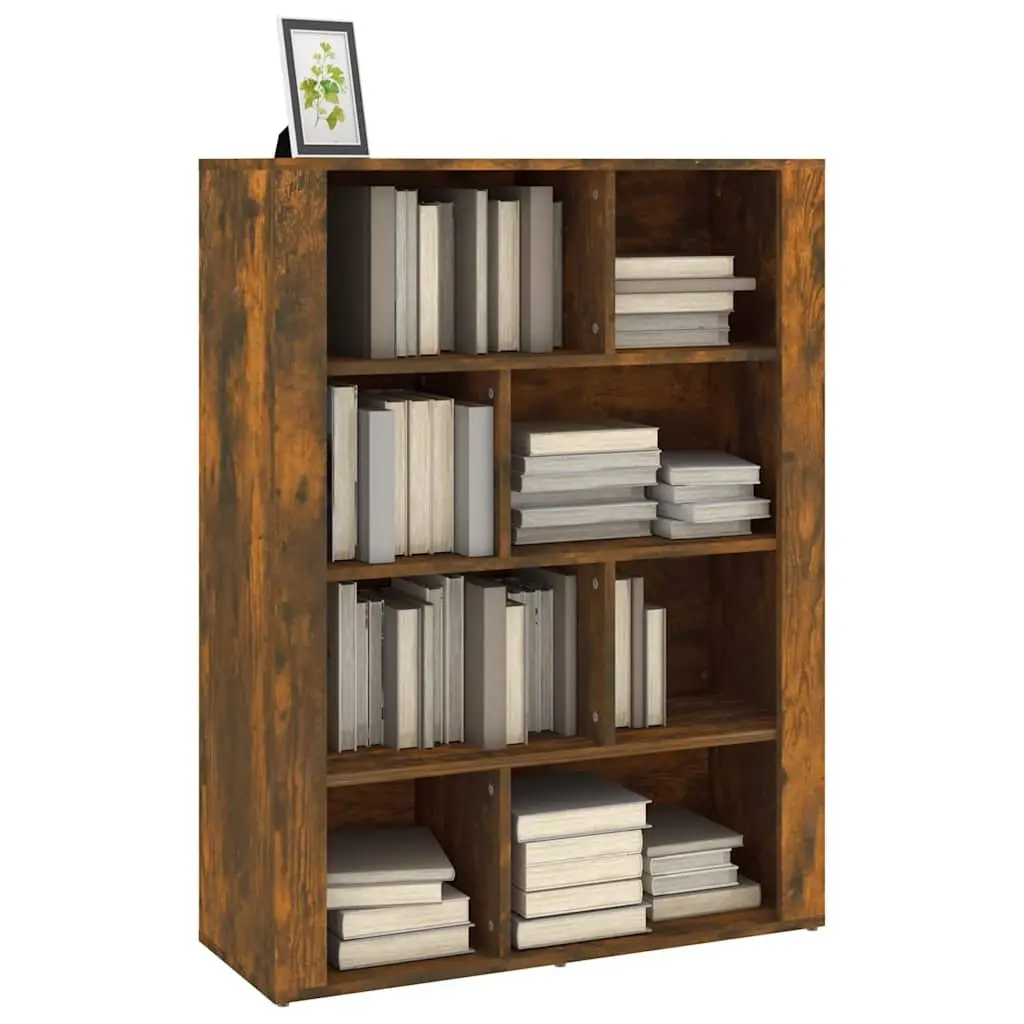 Sideboard for Living Room Brown Engineered Wood Storage Cabinet 80x30x106cm