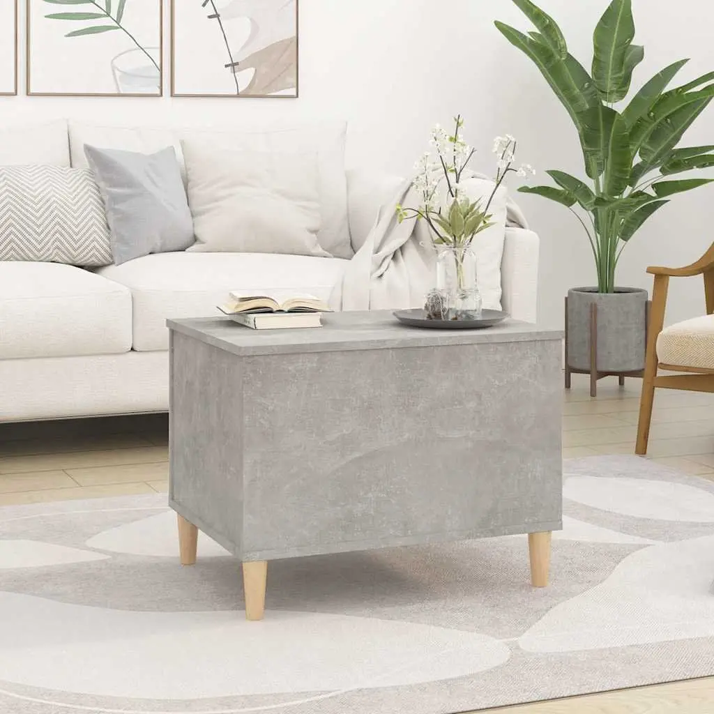 Lift-Top Coffee Table for Living Room Grey 60W x 44.5D x 45H cm