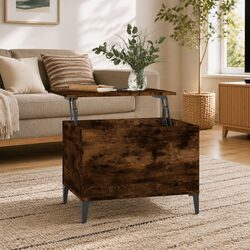 Functional Lift-Top Coffee Table - Dimensions 60 x 44.5 x 45 cm
