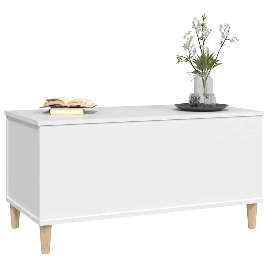 Lift-Top Coffee Table Living Room White 90L x 44.5W x 45H cm