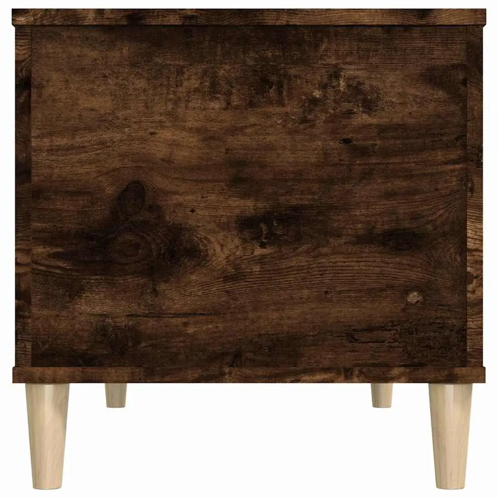Lift Top Coffee Table for Living Room Smoked Oak Brown 90 x 44.5 x 45 cm