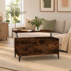 Dimensions of Lift-Top Coffee Table: 90L x 44.5W x 45H cm