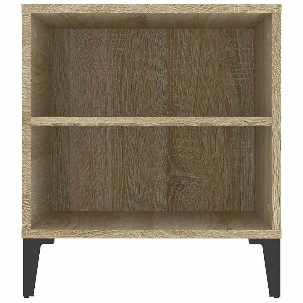 TV Cabinet for Living Room Sonoma Oak Brown Engineered Wood 102 x 44.5 x 50 cm