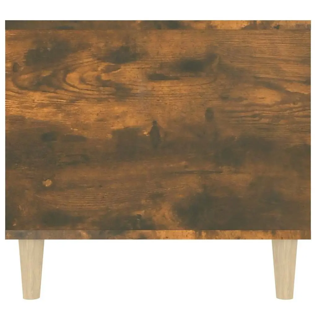 Coffee Table for Living Room Smoked Oak 90L x 49W x 45H cm