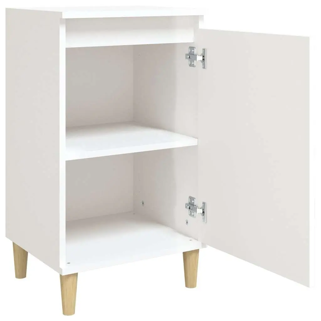 White High Gloss Bedside Cabinets