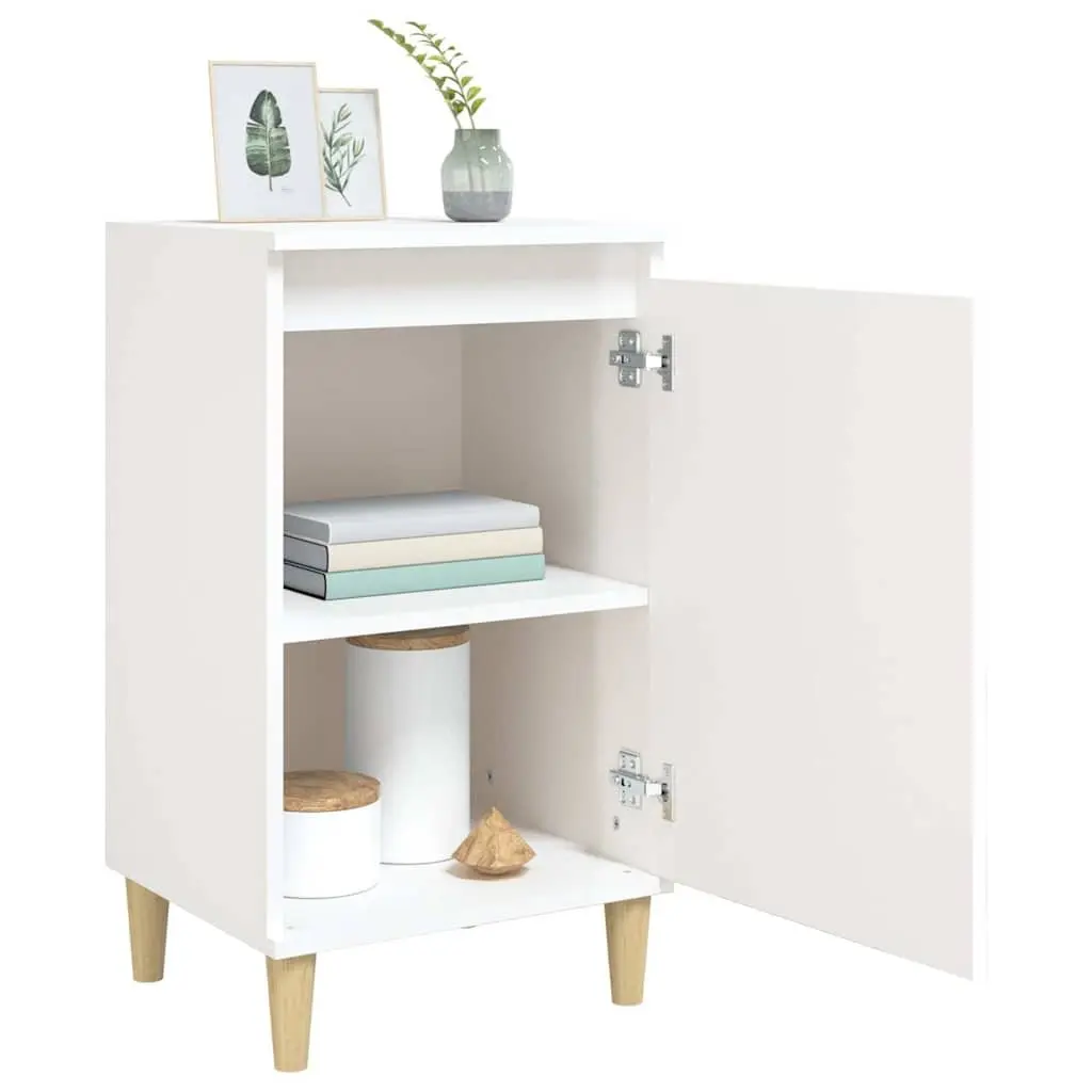 White High Gloss Bedside Cabinets