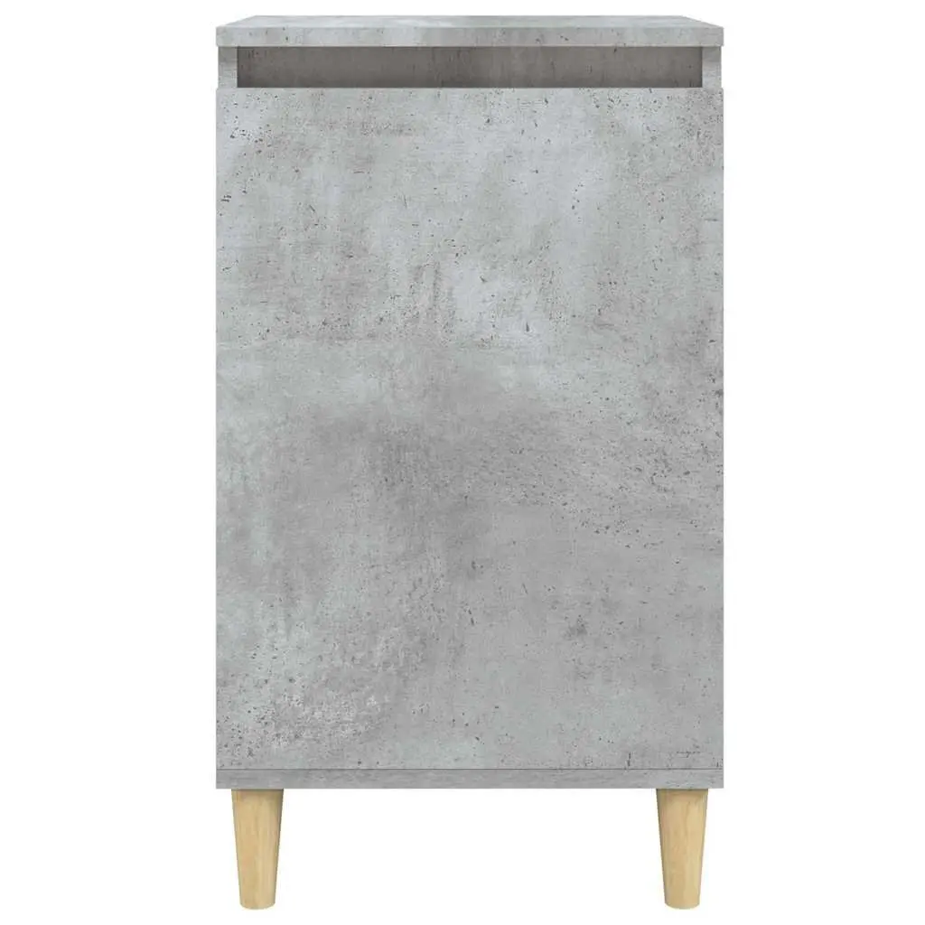 Grey Bedside Cabinet 40x35x70 cm