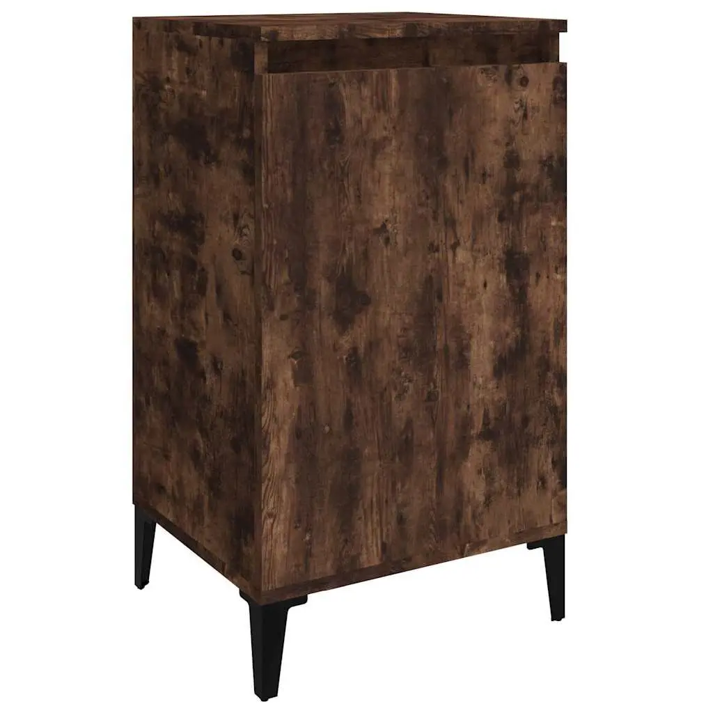 Bedside Cabinet 40x35x70cm Nightstand with Door Storage Compartment Bedroom