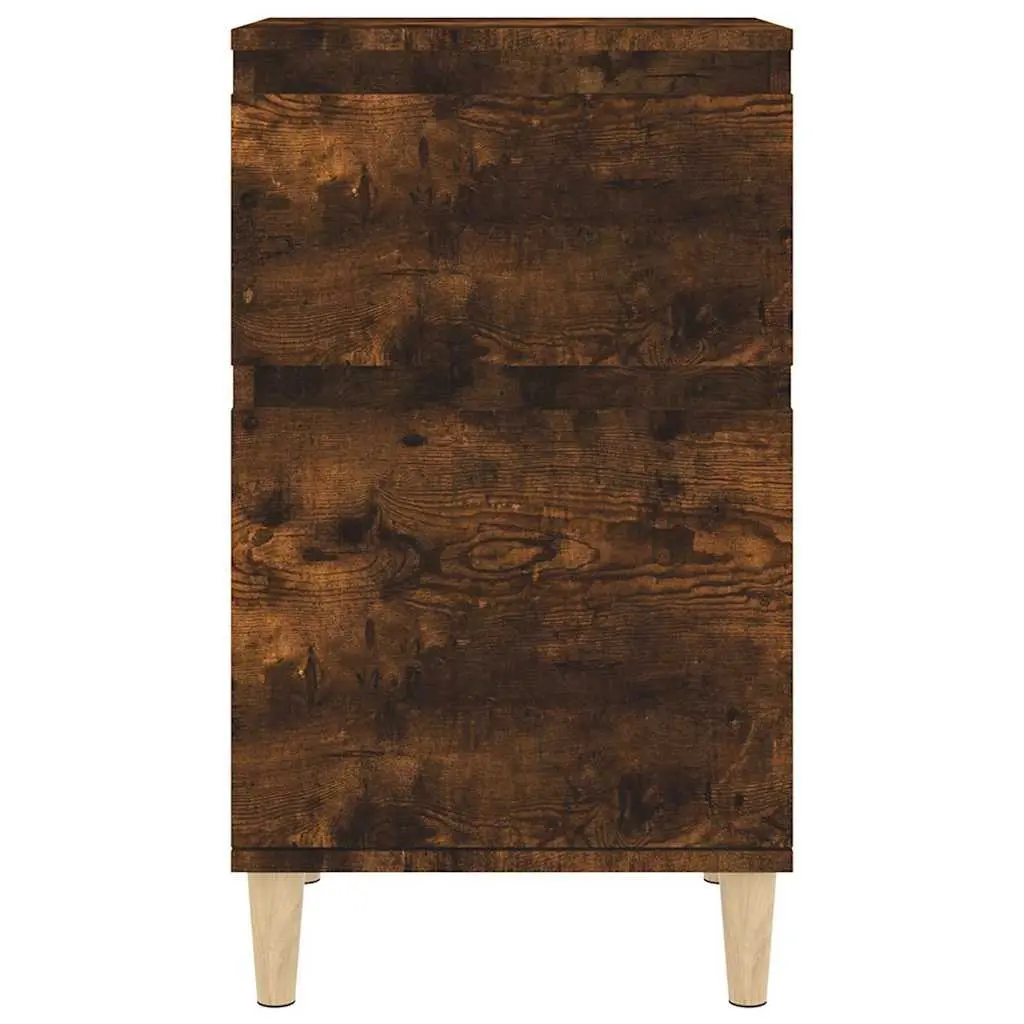 Bedside Cabinet Bedroom 40x35x70 cm Brown Engineered Wood Storage Table