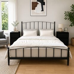 Specifications of Black Bedside Cabinets - 40x35x70 cm