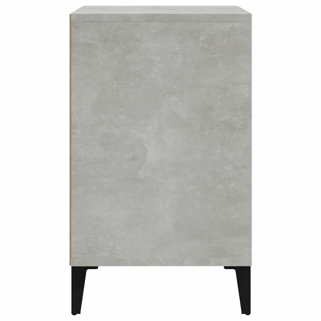 Shoe Storage Cabinet Grey Engineered Wood 102x36x60cm 5 Shelves Organizer for Hallway Bedroom Living Room Entryway
