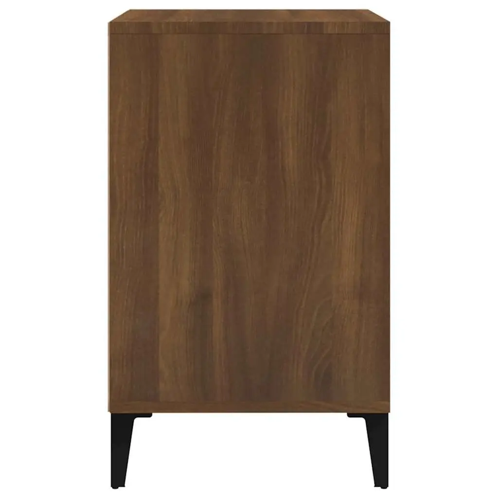 Shoe Cabinet Brown Oak 102x36x60cm Storage Rack 5 Shelves Engineered Wood