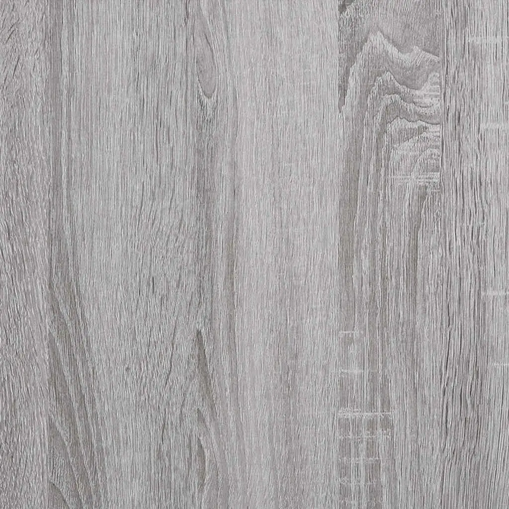 Shoe Cabinet Grey Engineered Wood Storage Organiser Hall 102W x 36D x 60H cm