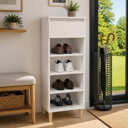 Shoe Cabinet Dimensions 40x36x105cm, Engineered Wood