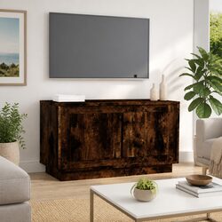 Specifications of Smoked Oak Brown TV Cabinet Unit 80x35x45cm