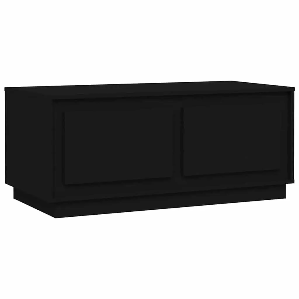 Coffee Table Living Room Black 102L x 50W x 44H cm