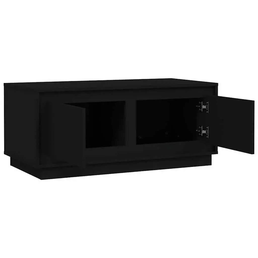 Coffee Table Living Room Black 102L x 50W x 44H cm