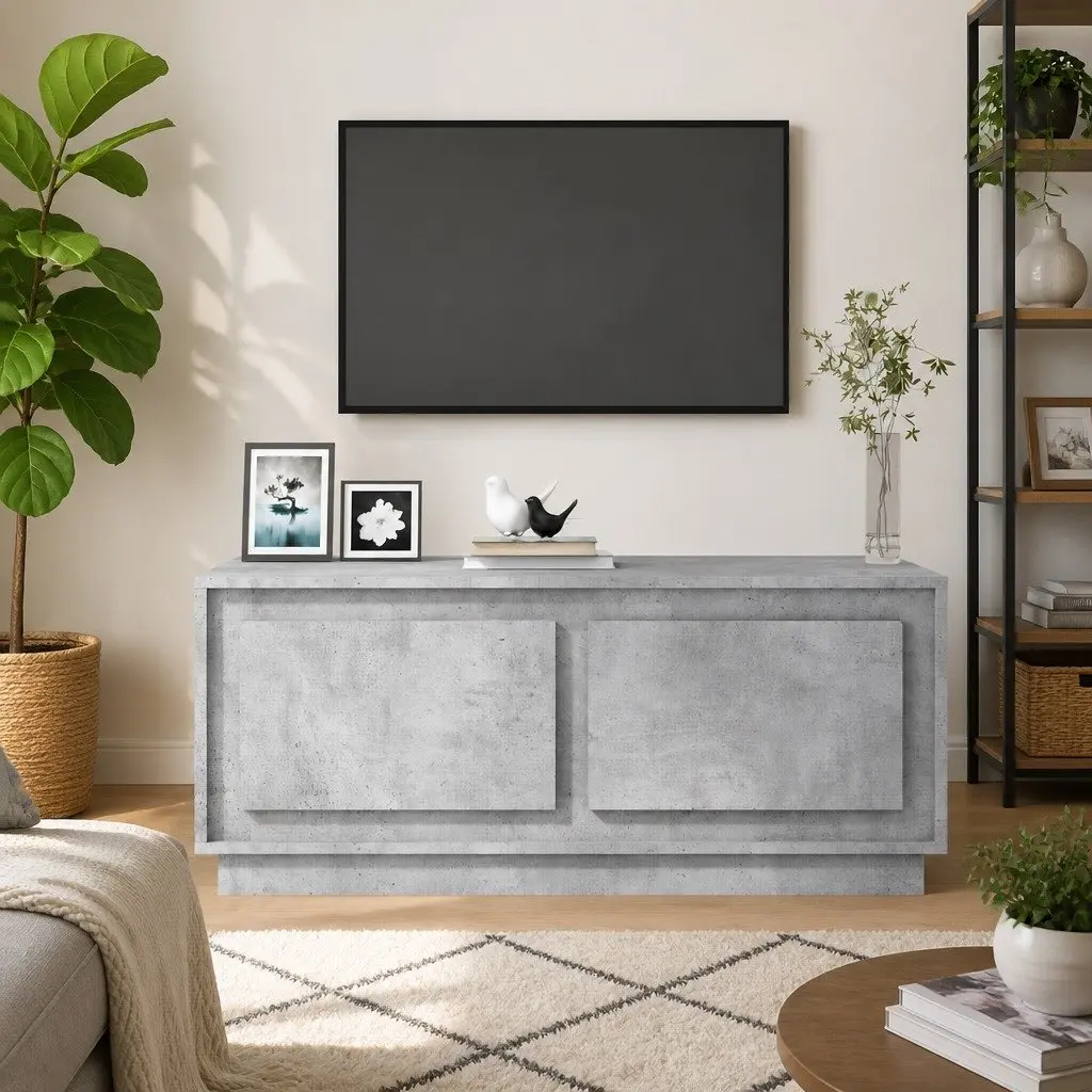 Grey Coffee Table with Storage Compartments