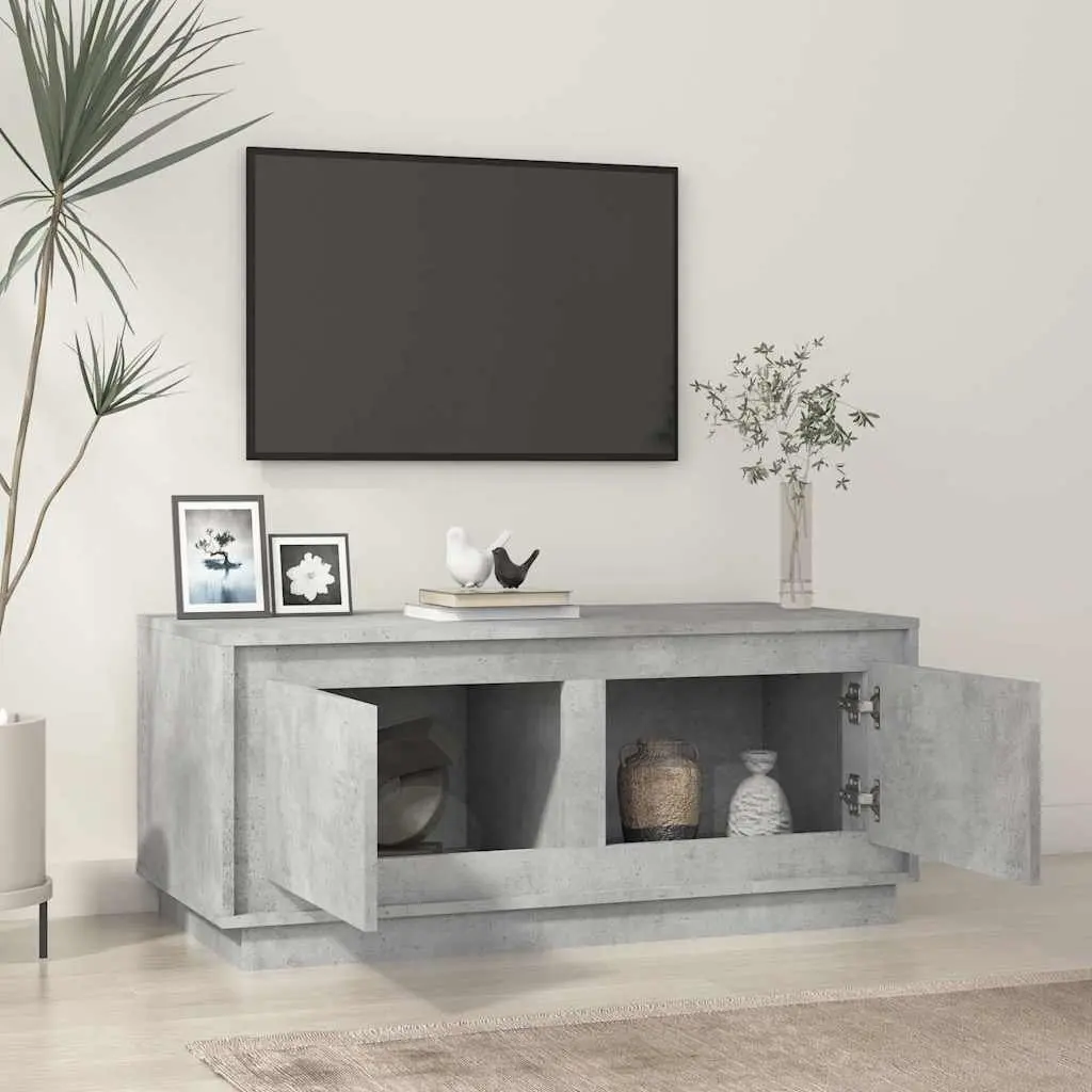 Grey Coffee Table with Storage Compartments