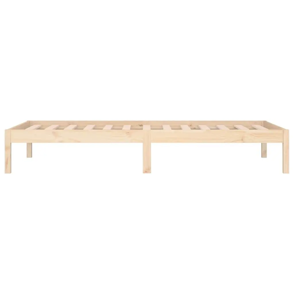 90x190 cm Day Bed Frame in Solid Pine Wood with Storage Space