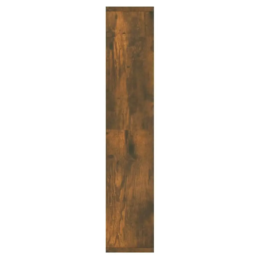 Bathroom Vanity Mirror Cabinet Wall-Mounted with LED Lights Brown 91W x 15D x 76.5H cm