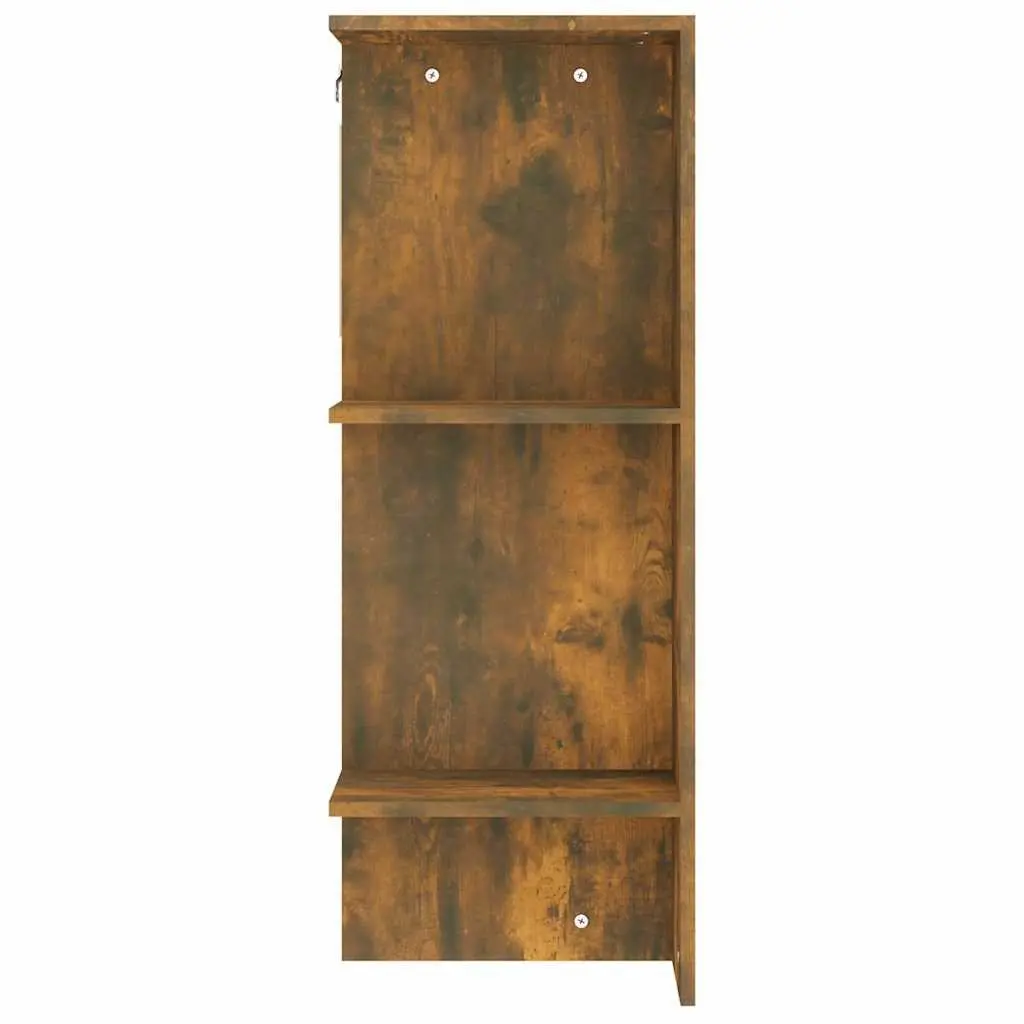 Hallway Cabinet Brown Engineered Wood Storage Unit 97.5cm W x 37cm D x 99cm H