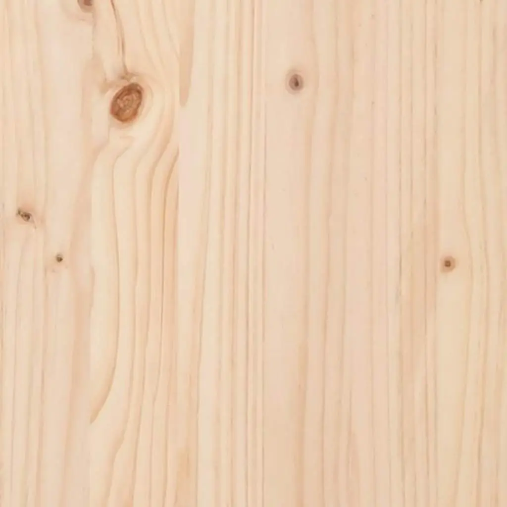 Day Bed 80x200 cm Solid Pine Wood Frame Sofa Bed with Storage Drawers Brown