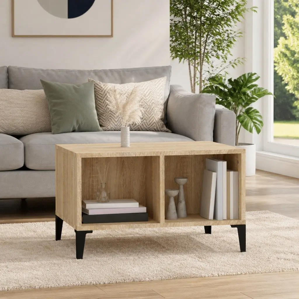 Coffee Table for Living Room Brown 60x50x36.5cm