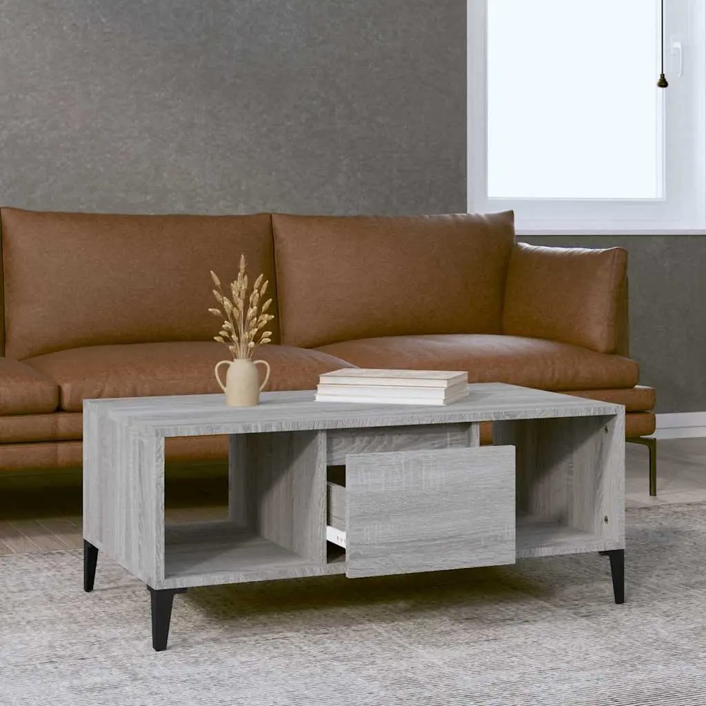Grey Sonoma Industrial Coffee Table